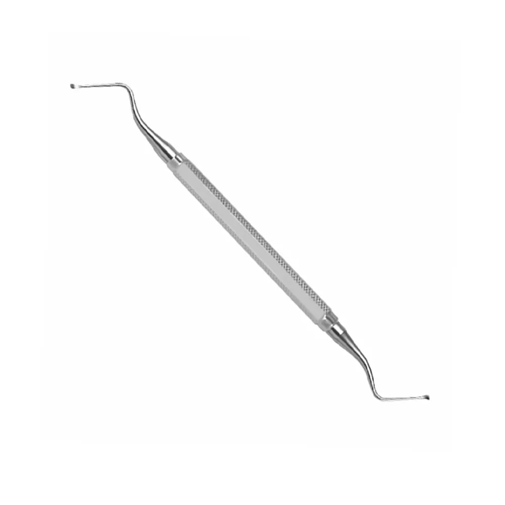 Surgical Curette Spoon Shape (Oval) Cl 85 Lucas Handle # 3 Implant Instruments