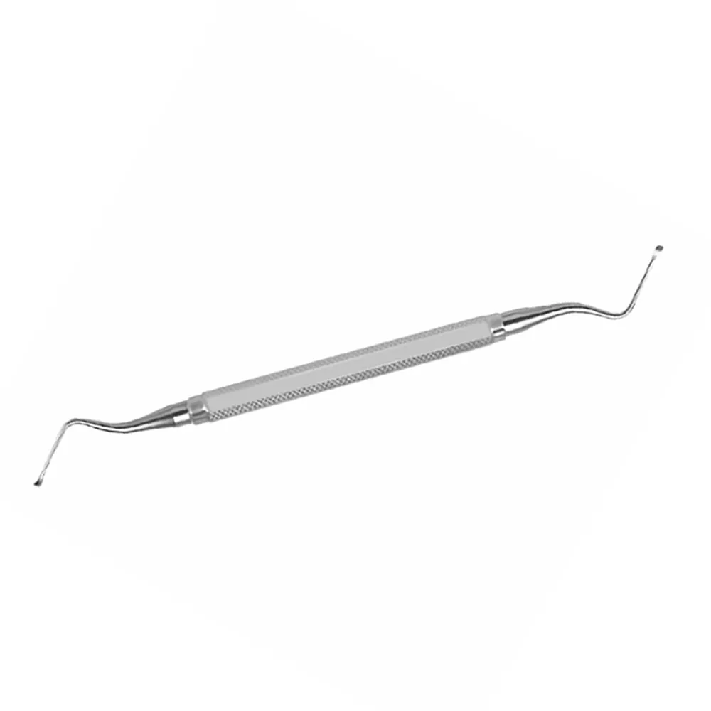 Surgical Curette Spoon Shape Oval Cl 84 Lucas Handle # 3Implant Instruments