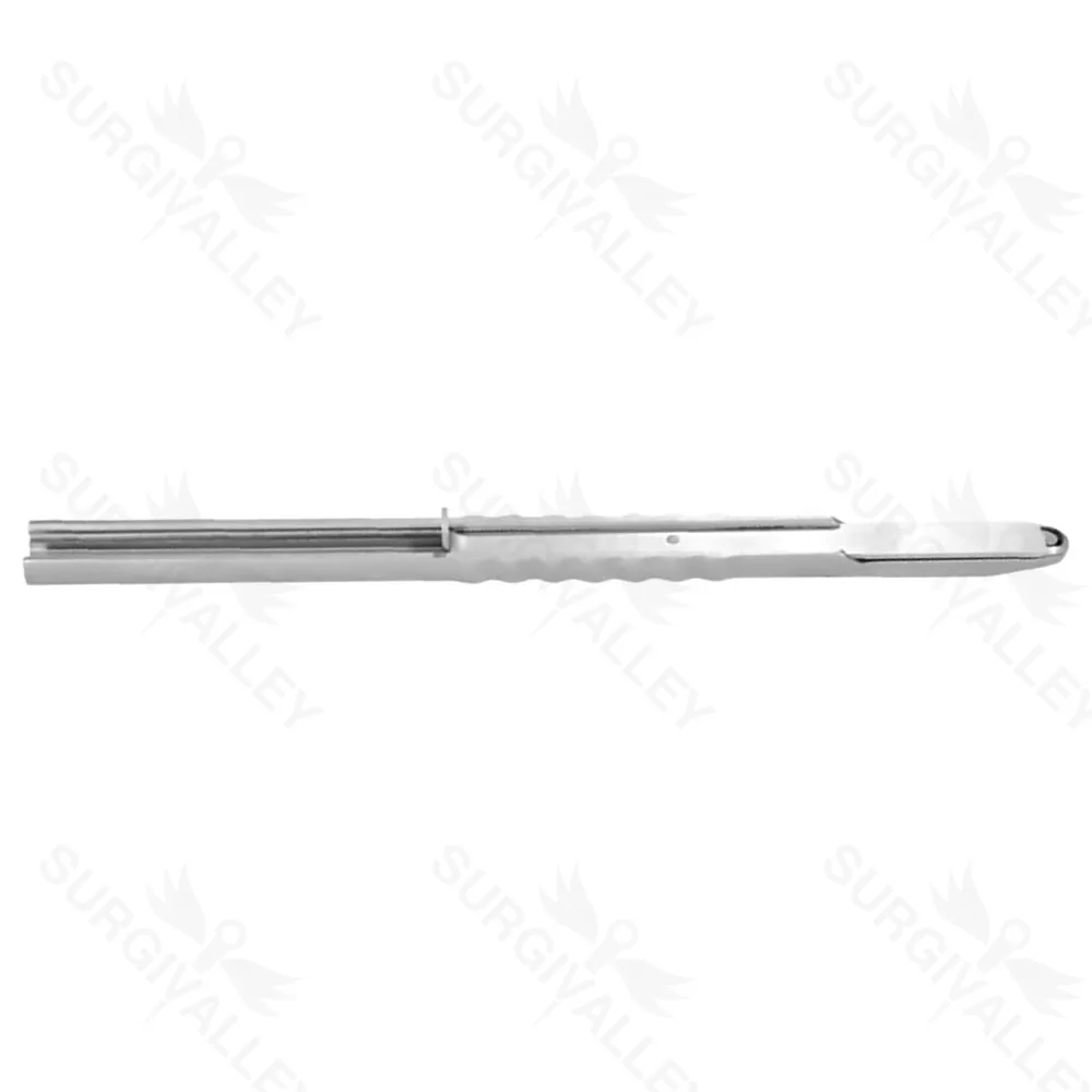 Bone Scraper With Reservoir Straight 155mm Implant Instruments