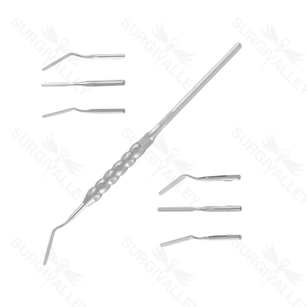 Periotome Kit Including 6 Inserts Stainless Steel Implant Instruments