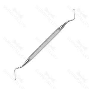 Surgical Curette Spoon Shape Round cm 10 Miller Handle # 3 Implant Instruments – surgivalley (SV-10-2047)