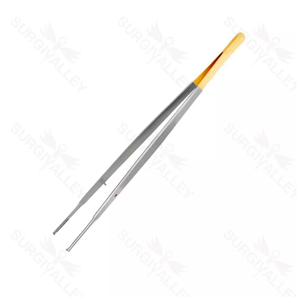 Tissue Pliers Tc Gerald Surgical 1X2 Multiple Teeth 180mm Implant Instruments