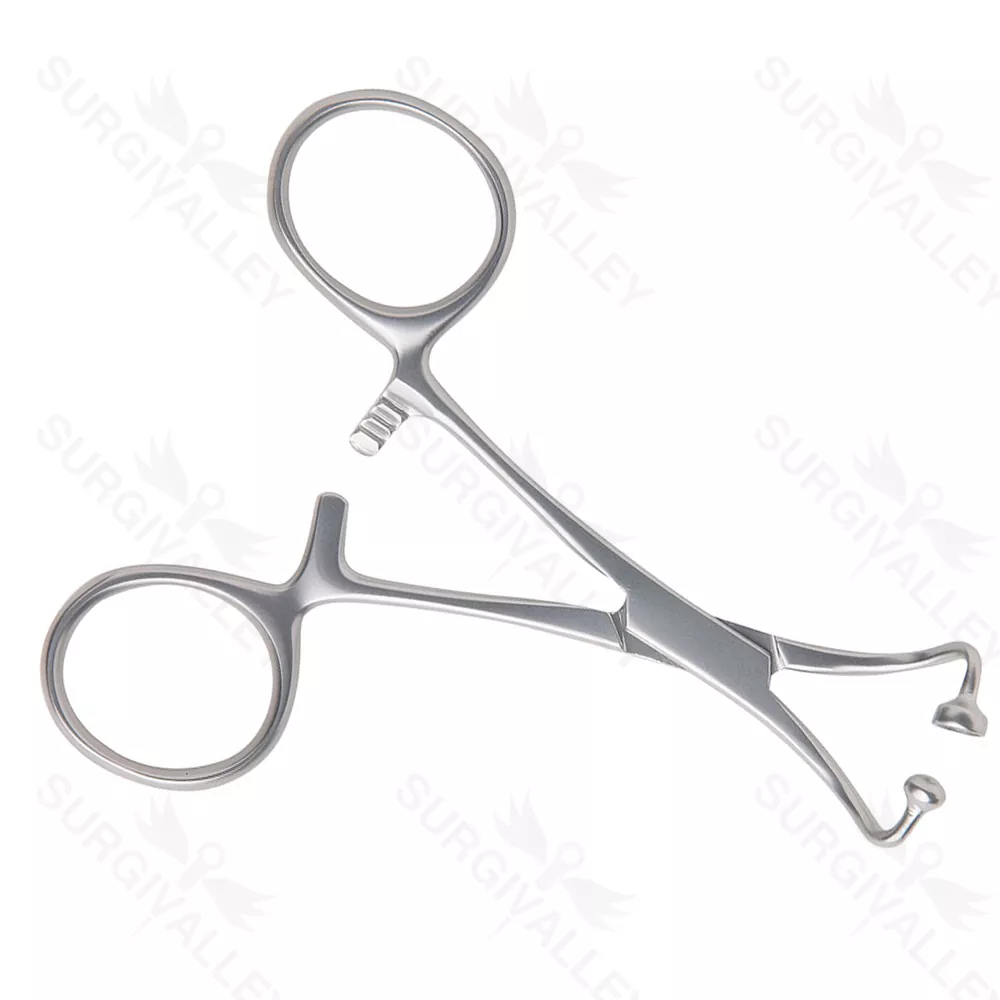 Backhaus Ball & Socket Towel Clamp Forceps 13.5 cm