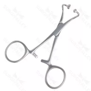 Backhaus Ball & Socket Towel Clamp Forceps 13.5 cm (SV-10-1586)