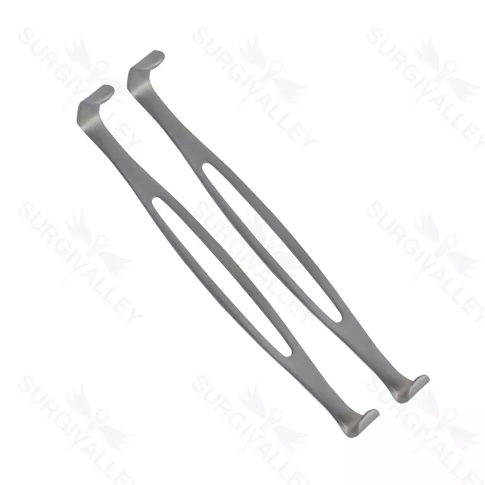 Farabeuf Retractor Insulated 8 cm Double Ended Set Of 2