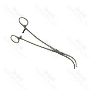 Debakey Aneurysm Clamp Deep Curve 245mm Jaw Type Debakey 1 X 2 Teeth (SV-10-2865)