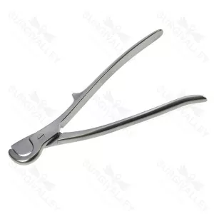 Gluck Rib Shear Cardiothoracic Surgical 220mm Curved Blades Cutting Bone Instrument – surgivalley (SV-10-2884)