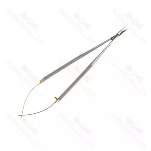 Jacobson Scissors Spring Action Straight, With Tungsten Carbide Blades 180mm – surgivalley (SV-10-2888)