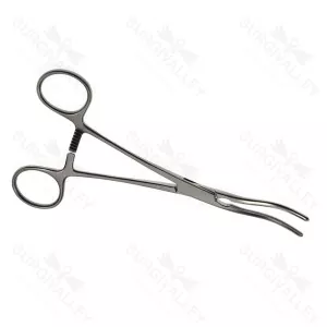 Potts Coarctation Clamp Spoon Shaped Jaw Cardio Vascular & Thoracic 203mm Clamp – surgivalley (SV-10-2898)