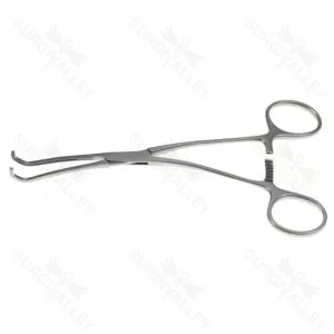 Waterston Vessel Clamp Delicate Cooley Type Effective Jaw 2 X 2 Teeth 165mm – surgivalley (SV-10-2915)