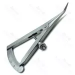 Angled Castroviejo Caliper 0 To 20 mm Dental Medical Stainless Steel Instruments