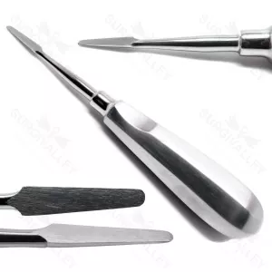 Dental Extraction Cogswell Root Elevators Straight 6.5" Stainless Steel Surgical Instruments (SV-10-2177)