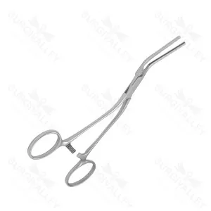 Cooley Multi Purpose Clamp Angled Cardio Vascular Cooley 2 X 2 Teeth Clamp (SV-10-2180)