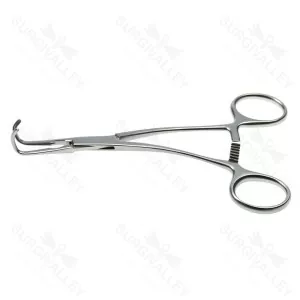 Cooley Paediatric Occlusion Clamp Double Angle 140mm 2 X 2 Teeth Thoracic Clamp (SV-10-2182)