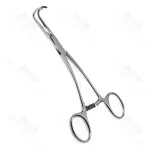 Cooley Paediatric Occlusion Clamp Double Angle 140mm 2 X 2 Teeth Thoracic Clamp