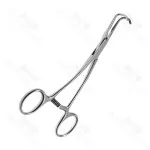 Cooley Paediatric Occlusion Clamp Double Angle 140mm 2 X 2 Teeth Thoracic Clamp