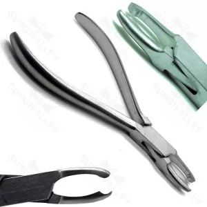 Dental Crown Band Contouring Pliers Orthodontics Stainless Steel (SV-10-2188)
