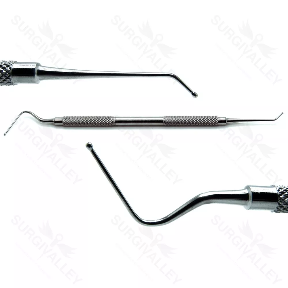 Dental Calcium Hydroxide Placement Cavity Liner Double Ended Explorer