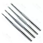 4 Pieces Dental Chisels Straight Ridge Splitting Surgical Extraction Instruments