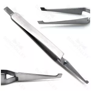 Dental De Bonding Tweezers Bracket Set Of 3 Pieces Reverse Action Tweezers (SV-10-2211)