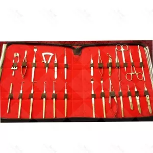 27 Pc OR Grade Strabismus Eye Surgery Set - Stainless Steel