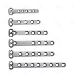 35mm Locking Plate Set (6 Pcs) - Surgical Grade Stainless Steel