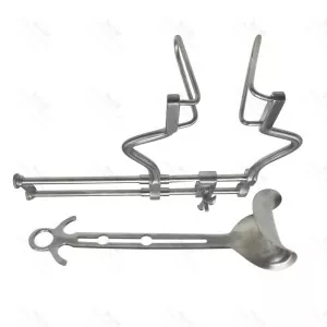 3 Balfour Retractor Surgical & Veterinary Baby 4" 7" 10" (SV-10-1567)