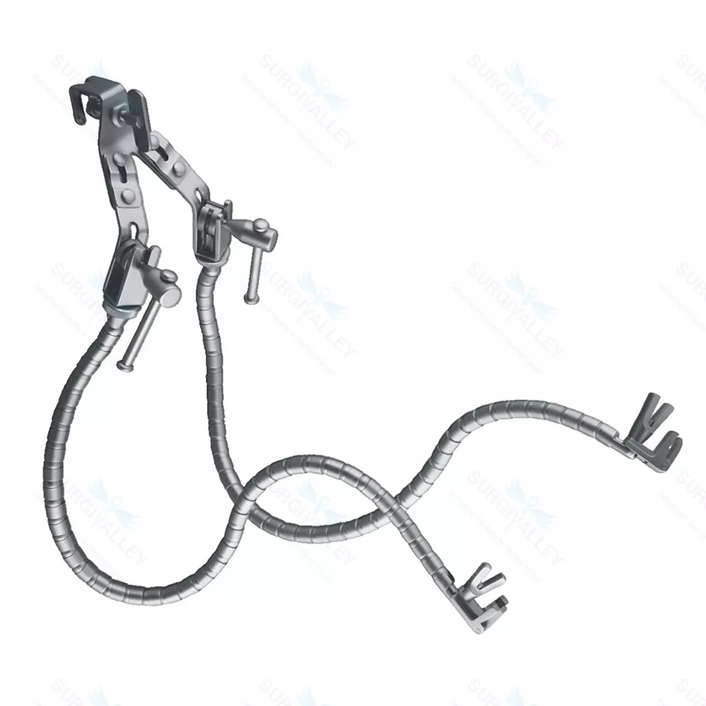 Leyla Self Retractor Brain Retractor Set Two Arms Orthopedic Surgical Instrument