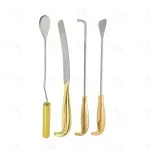 Juego de 4 disectores de mama Maccollum Dingman, espátula disectora