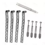 Dcs 95Â° Locked Plates With Screws Of 12.5mm 17 Pcs Set Surgical & Orthopedic