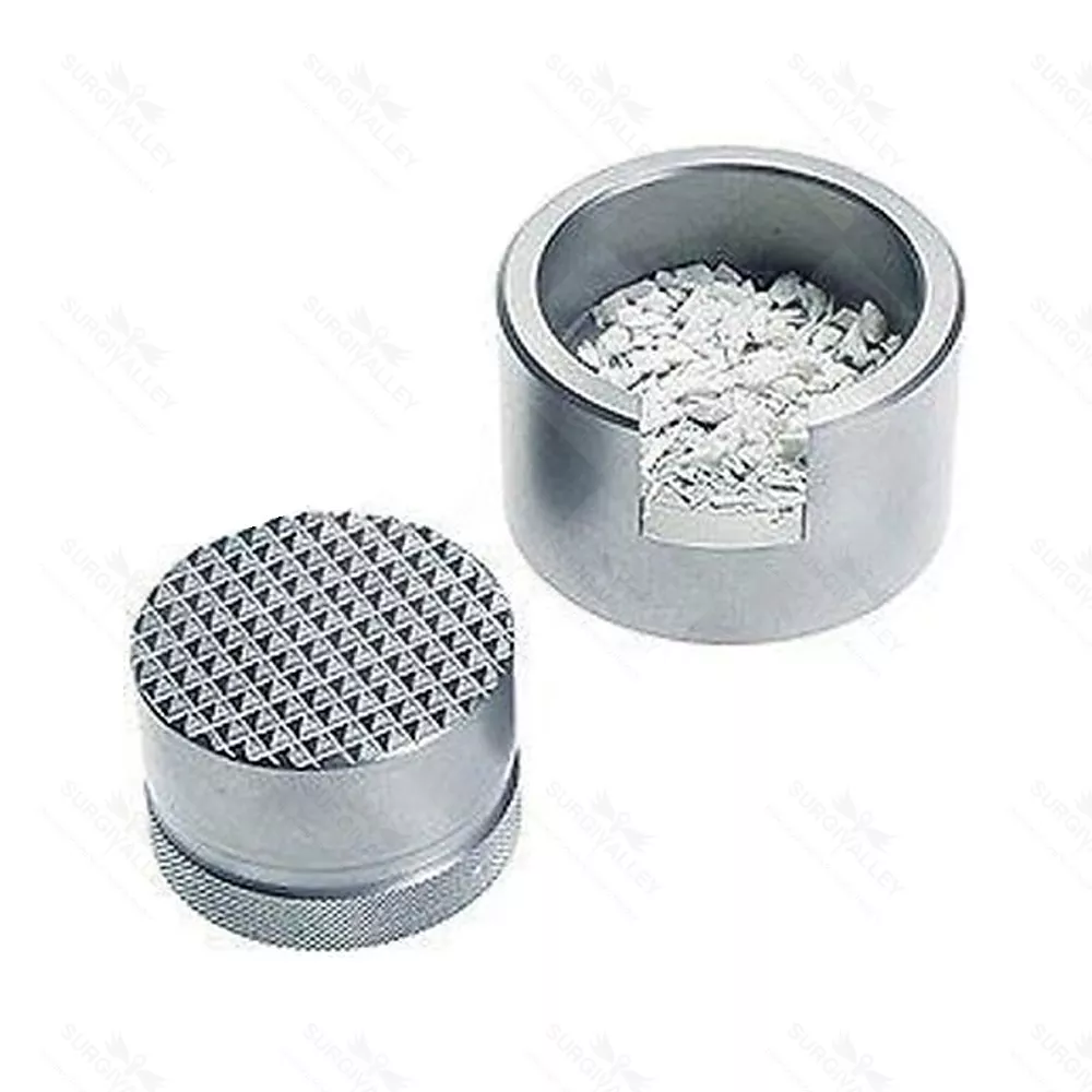Dental Implant Bone Crusher Mill 40mm Stainless Steel Instruments