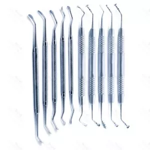 Dental Implant Sinus Lift Elevators Set Advance Sinus Mushroom Bone Graft Kit CE (SV-10-1489)