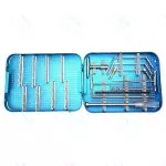 Quick Coupling Drill Bits & Drill Guide Set of 11 Pieces Orthopedic Instruments