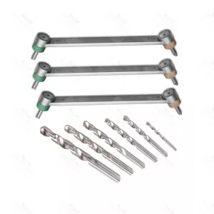 Drill Bits Neutral and Load Drill Guide Set of 9 Pieces Orthopedic Instruments – surgivalley (SV-10-1475)