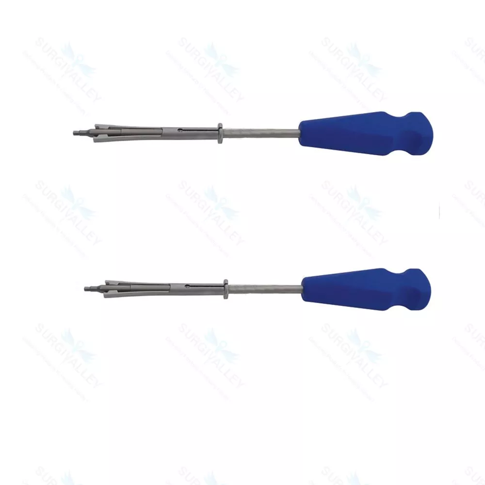 Screw Driver With Sleeve Bit 2.5mm 3.5mm Fiber Handle Orthopedic Instruments