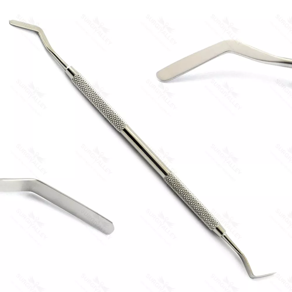 Dissector Malleable Breast Spatula Gold Plated 31 cm X 25 mm Wide Retractor