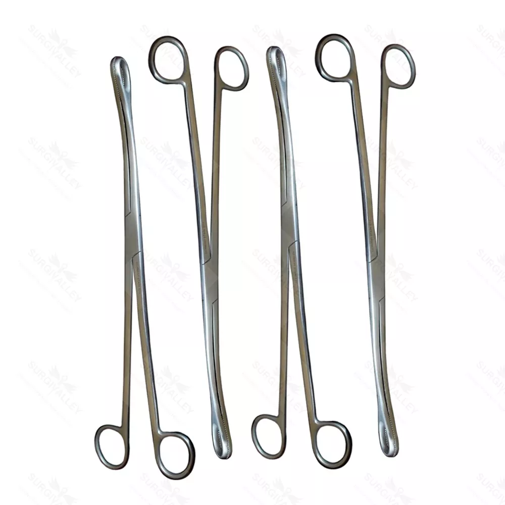 Kelly Placenta Forceps Size 12.5 Set Of 4 Pcs Surgical Instruments