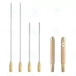Plastic Surgery Liposuction Luer Lock Cannulas (20cm &amp; 25cm-5mm) Set of 5 PCs