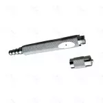 Liposuction Luer Lock + Threaded Fitting Handle Cosmetic Plastic Surgery 2 In 1