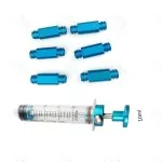Liposuction Syringe 10 ML - Fat Transfer Adapter - Surgical Grade