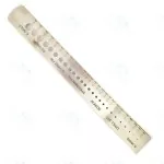 Orthopedic Measuring Gauge Scale for K-Wire, Drill Bit, Screw, Steinman Pin SS