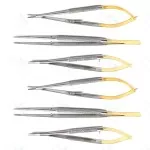 Ophthalmic Surgical Instruments Set (9 Pieces) - Stainless Steel