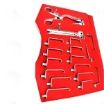 Conjunto Completo de Retractores Cervicales (5 piezas) - Acero Inoxidable