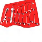 Conjunto Completo de Retractores Cervicales (5 piezas) - Acero Inoxidable