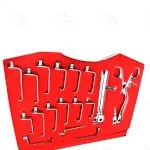 Conjunto Completo de Retractores Cervicales (5 piezas) - Acero Inoxidable