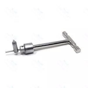 Orthopedic T- Handle With Chuck & Key Orthopedic Veterinary Surgery Instruments (SV-10-1371)