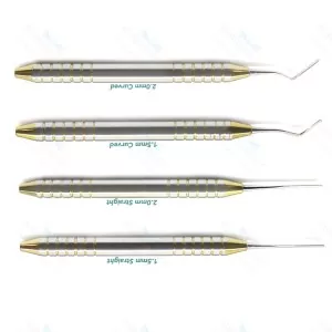 Set Of 4 Dental Periotome Scaler PDL Periodontal Ligament Atraumatic Extraction (SV-10-1330)