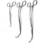 Veterinary Forceps Set (3 Pieces) - Surgical Grade Steel Tools