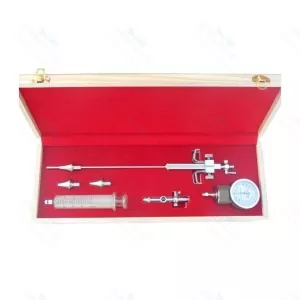 Salpingograph Schulze uterine Gynecology Cannula Set Instrument (SV-10-1338)