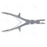 Curved Bone Rongeur 9 - Double Action German Steel Instrument